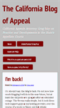 Mobile Screenshot of calblogofappeal.com